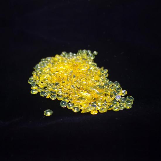 Yellow granular polyamide resin for ink	
