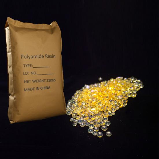 polyester polyamide resin for beaded paint