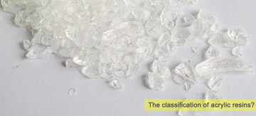 Apa klasifikasi resin akrilik?