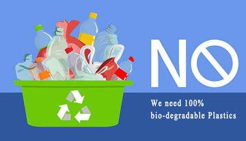Plastik larangan global - larangan plastik Uni Eropa - mempromosikan penggunaan plastik biodegradable
